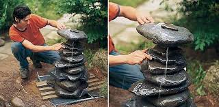 You may need a bit of help from a landscape designer to create this one for you. 25 Diy Water Features For Your Garden