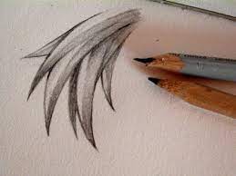 Why does my hair look dark in anime? Easy Tutorial Coloring Manga Hair With A Pencil Chizakura Art Youtube