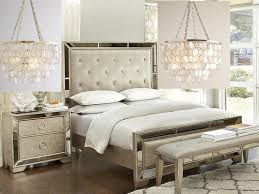 Drapery fabric is a silver and black frette by robert allen beacon. Gold Or Silver Chandelier For This Bedroom Set