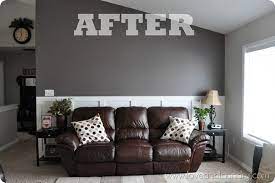 Options in charcoal or slate provide a solid foundation to anchor bold accent hues. Board And Batten Living Room Colors Living Room Grey Brown Living Room