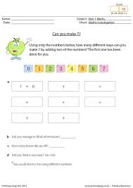 Our printable math worksheets help kids develop math skills in a simple and fun way. Year 1 Printable Resources Free Worksheets For Kids Primaryleap Co Uk