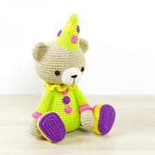 Clown teddy bear replica 1926 2020 steiff limited editions. Teddy Bear Clown Amigurumi Pattern Amigurumi Com