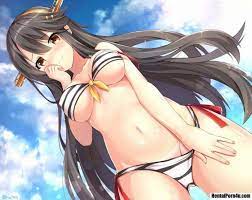 Anime beauty has perfect boobs