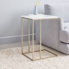 Streamline C Side Table Marble In 2020 Marble Side Tables Glass Side Tables Marble Tables Living Room