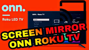 How To Cast Screen Mirror Android Phone To 58 Onn Roku Tv Walmart Black Friday Tv Youtube