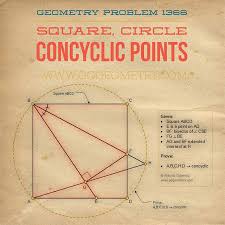 Sketch And Typography Of Geometry Problem 1366 Using Ipad Apps Tutor Square Angle Bisector Perpend Geometry Problems Math Formulas German Language Learning