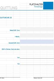 Finanztip hat günstige karten für dich gefunden. Quittung Vorlage Kostenloser Download Fur Word Excel