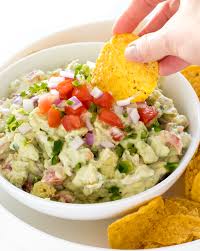 It's cinco de mayo weekend! Healthy Greek Yogurt Guacamole Chunky Style Chef Savvy