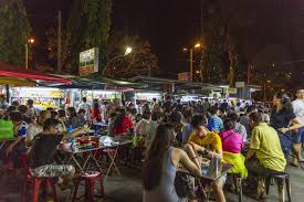At a hawker center, tourists can experience the best southeast asian cuisine at the lowest price. Enjoying Foodie Paradise In Penang Malaysia