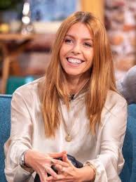 Stacey dooley cuts a chic figure in a black oversized coat as she leaves rehearsals for the strictly come dancing live tour. Stacey Dooley Light Copper Hair Brown Hair Tones Strawberry Blonde Hair
