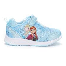Disney S Frozen Anna Elsa Toddler Girls Light Up Sneakers Elsa Shoes Light Up Sneakers Disney Frozen