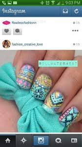 Assorted Pastel Colors Nails Nail Designs Hair And Nails