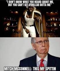 The best memes from instagram, facebook, vine, and twitter about mitch mcconnell. Mitch Mcconnell Meme This Mf Spittin 50 Cents Comics And Memes