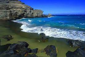 15 Praias Excentricas Para Voce Considerar Na Sua Proxima Viagem Nomades Digitaisnomades Digitais Green Sand Beach Green Sand Beach Hawaii Hawaii Beaches