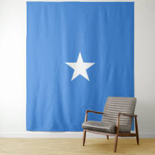 The today's flag of puntland was introduced on 23rd of december in 2009. Flagge Somalia Geschenke Zazzle De