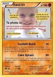 Then, you can type in the name of your pokemon, what type it is, the different moves it knows. Design And Print Your Own Pokemon Card Pokemon Card Maker Custom Black And White Cards Pokemon Birthday Party Pokemon Birthday Pokemon Card Template