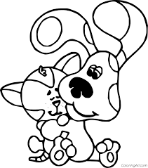 Generally the clues obtained will be stored in. Blue S Clues Coloring Pages Coloringall