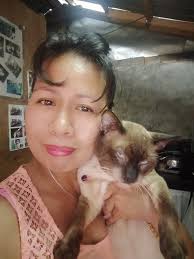 Cat learning not to attack flax