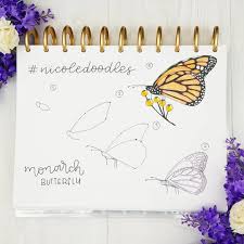 44 4b Takipci 1 044 Takip Edilen 287 Gonderi Nicole In Nicoles Journal Instagram Fotograflarini V Butterfly Drawing Butterfly Art Bullet Journal Doodles