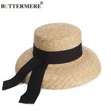 Buttermere Sun Hat Womens Designer Straw Hat Summer Beach Sun Hat Lady French Retro Wide Brim Fashion Brand Female Hat Hat Summer Sun Hats Sun Hats For Women