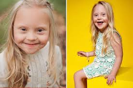 Meet the 'cheeky' six-year-old girl with Down's Syndrome who's landed top  fashion campaign