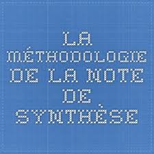 La Methodologie De La Note De Synthese Note De Synthese Concours Fonction Publique Concours Attache Territorial