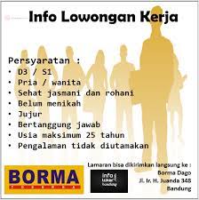 Menghitung kenaikan gaji berkala karyawan merupakan hal yang perlu dilakukan oleh perusahaan, kenaikan ini pastinya berlandaskan dengan inflasi ekonomi yang setiap tahunnya bertambah sekitar 3%, yang menyebabkan semua harga kebutuhan hidup juga mengalami kenaikan setiap tahunnya. Lowongan Kerja Borma Bandung