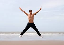 280+ Man Jumping Jacks Stock Photos ...