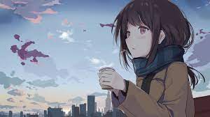 Looking for the best wallpapers? 2560x1440 Anime Girl Cold Days 1440p Resolution Hd 4k Wallpapers Images Backgrounds Photos And Pictures