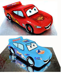3d Racing Car Lightning Mcqueen Cake Lightning Mcqueen Cake Mcqueen Cake Car Cake