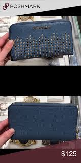 Michael Kors Hayes Flat Wallet Phone Case Wristlet Michael Kors Bag Zip Around Wallet Wallet Phone Case