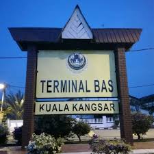 The taxi stand at kota bharu airport. Terminal Bas Kuala Kangsar Bus Station In Kuala Kangsar
