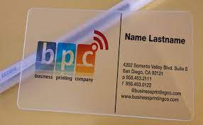 Your choice of coating type on one or both sides matte. Plastic Business Cards San Diego Printer Business Printing Company