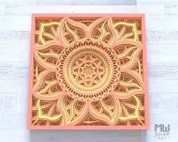 Free Free Layered Mandala Camera SVG PNG EPS DXF File