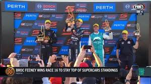 Feeney stays top after Perth win