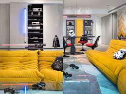 A star wars bedroom piece i made from repurposed scratch and dent art deco furniture. Star Wars Themed Apartment By White Interior Design Imboldn