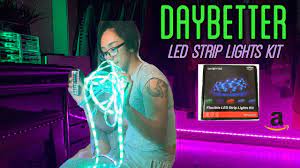 Daybetter Led Strip Lights Kit Amazon Review Unboxing Youtube