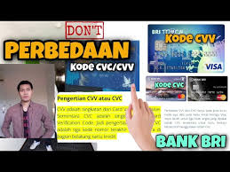 Bagi yang belum memiliki rekening bri simpedes kami sarankan untuk membuatnya. Perbedaan Antara Kode Cvv Dan Cvc Kartu Kredit Debit Bank Bri 2020 Youtube