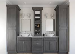 Natural Graphite Grey Shaker Rta Kitchen Cabinets Grey Bathroom Cabinets Bathroom Vanity Grey Cabinets