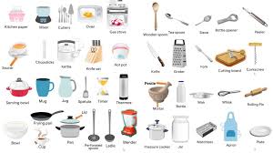 For example, not many german sounding kitchen appliance brand names are german. List Of 70 Kitchen Utensils Names With Pictures