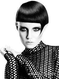 2016 Black Bunt Asymmetric Crop With Fringe Point Detail Hairstyle Gallery Artistic Hair Hairstyle Gallery Short Hair Styles