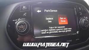 Fiat Egea Fiat Tipo Park Sensoru Ekran Ayari Youtube