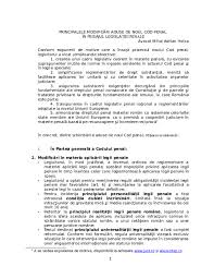 De altfel, soluţia pe care o propunem prezintă o importanţă practică evidentă. Doc Principalele Modificari Aduse De Noul Cod Penal Jeny Deacu Academia Edu