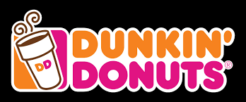 In the 1950's, dunkin' donuts' first logo consisted of dunkie which was a cheerful character serving coffee and donuts with the brand name dunkin' donuts next to it. Dunkin Donuts Logo And Symbol Meaning History Png