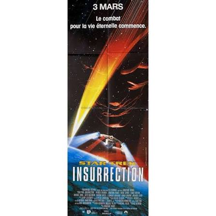 STAR TREK INSURRECTION Movie Poster (23x63 in. - 1998 - France)