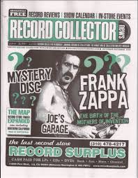 Collectable In Addition To Being Listenable Frank Zappa Zappa Record Collectors