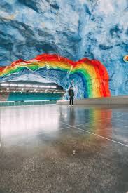 Stockholm Metro Art 8 Best Metro Stations To Visit Sweden Travel Stockholm Metro Visit Stockholm