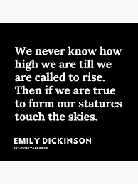 37 Emily Dickinson Quotes 191130 Black Poster By Quotesgalore Redbubble Quotes Motivationa Emily Dickinson Quotes Influential Quote Emily Dickinson