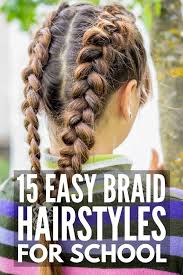 Braid Hairstyles For Kids 15 Step By Step Tutorials To Inspire You Braided Hairstyles Easy Easy Hairstyles For Kids Braided Hairstyles For School