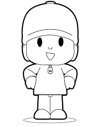What about photograph previously mentioned? Awesome Pocoyo Coloring Page Color Luna